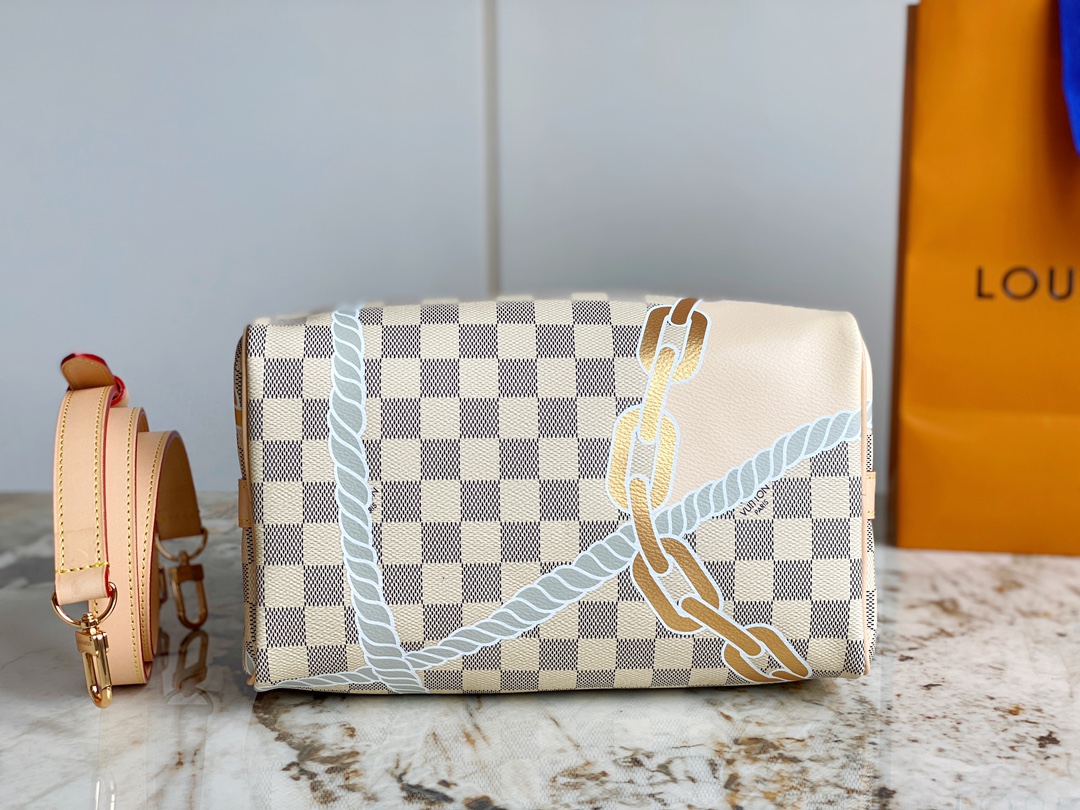 LV Speedy Bandoulière 25 Damier N40473 - 25x19x15cm