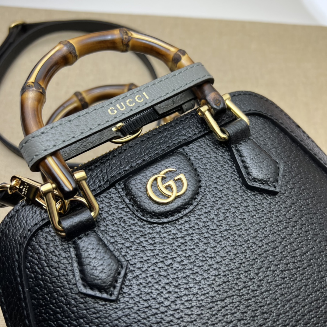 Gvc*1 diana mini tote bag black 715775 - 20 x 16x 8.5cm