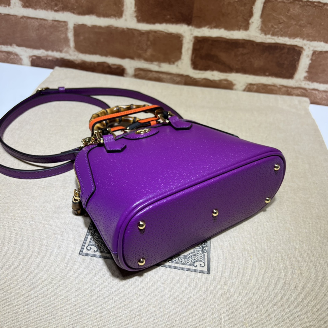 Gvc*1 diana mini tote bag purple 715775 - 20 x 16x 8.5cm
