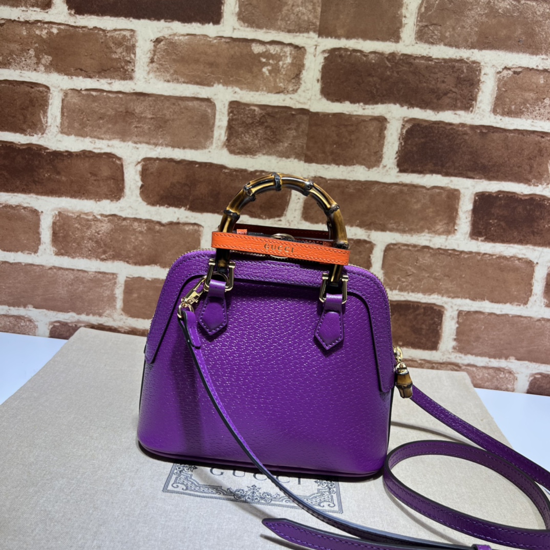 Gvc*1 diana mini tote bag purple 715775 - 20 x 16x 8.5cm