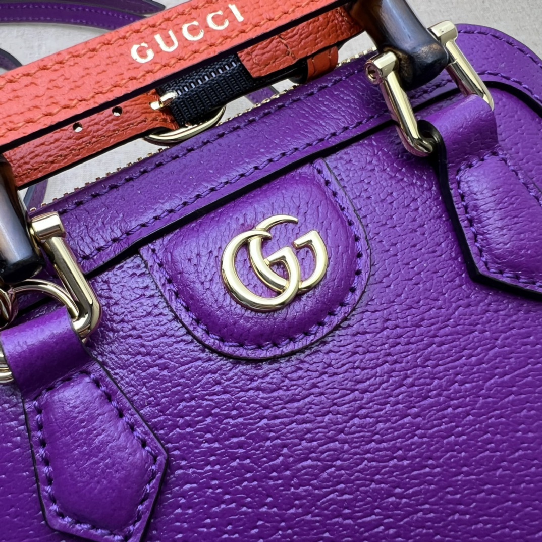 Gvc*1 diana mini tote bag purple 715775 - 20 x 16x 8.5cm