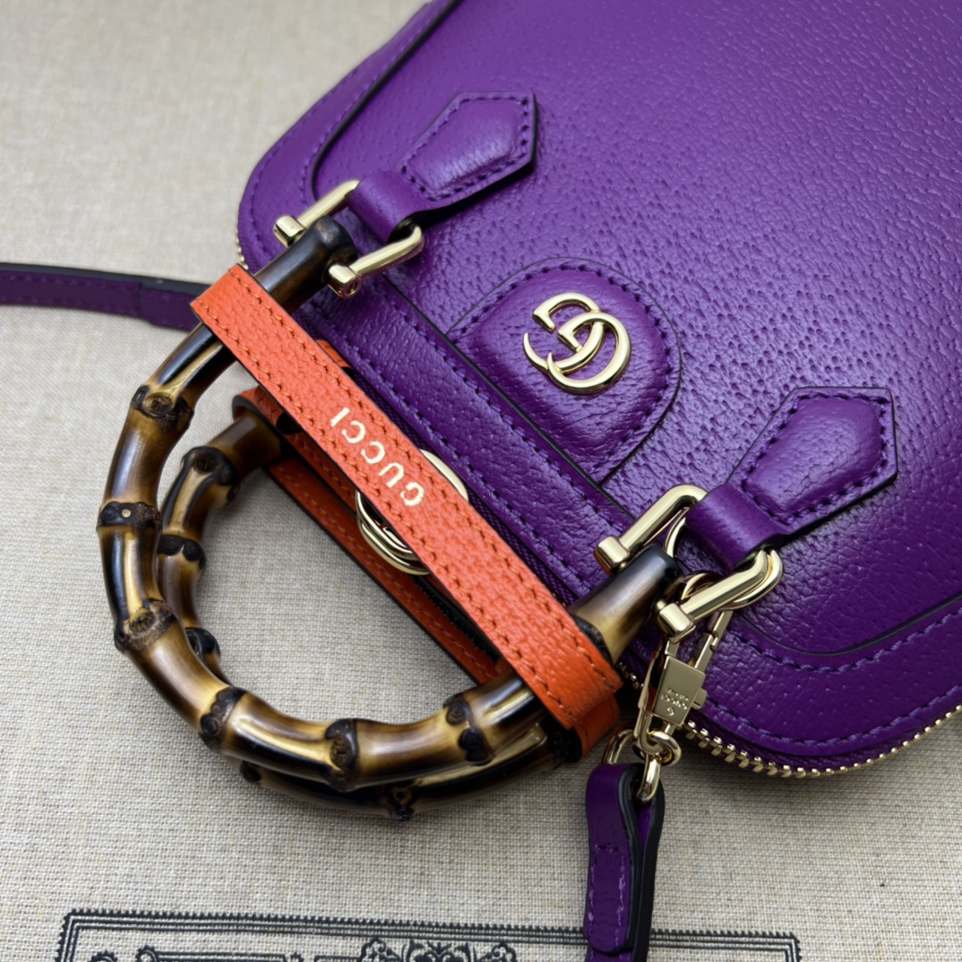 Gvc*1 diana mini tote bag purple 715775 - 20 x 16x 8.5cm