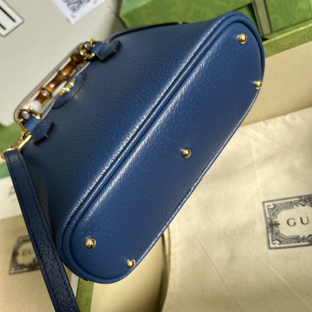 Gvc*1 diana mini tote bag blue 715775 - 20 x 16x 8.5cm