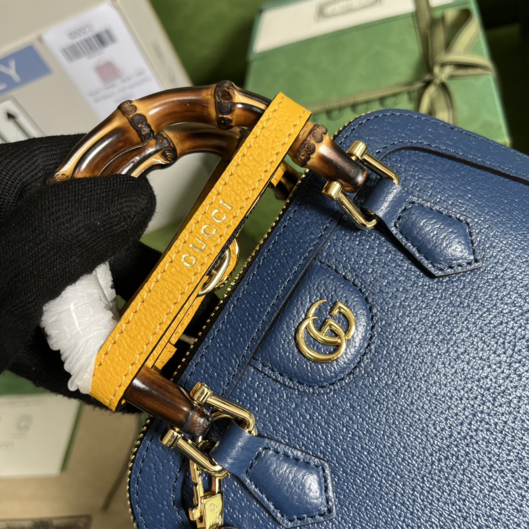 Gvc*1 diana mini tote bag blue 715775 - 20 x 16x 8.5cm