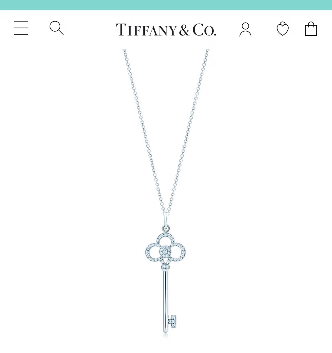 T*f*ny keys necklace